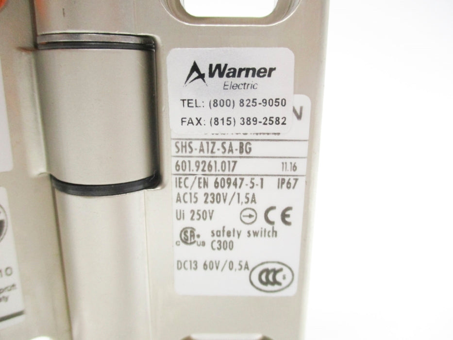 WARNER ELECTRIC 601-9261-017 NSMP