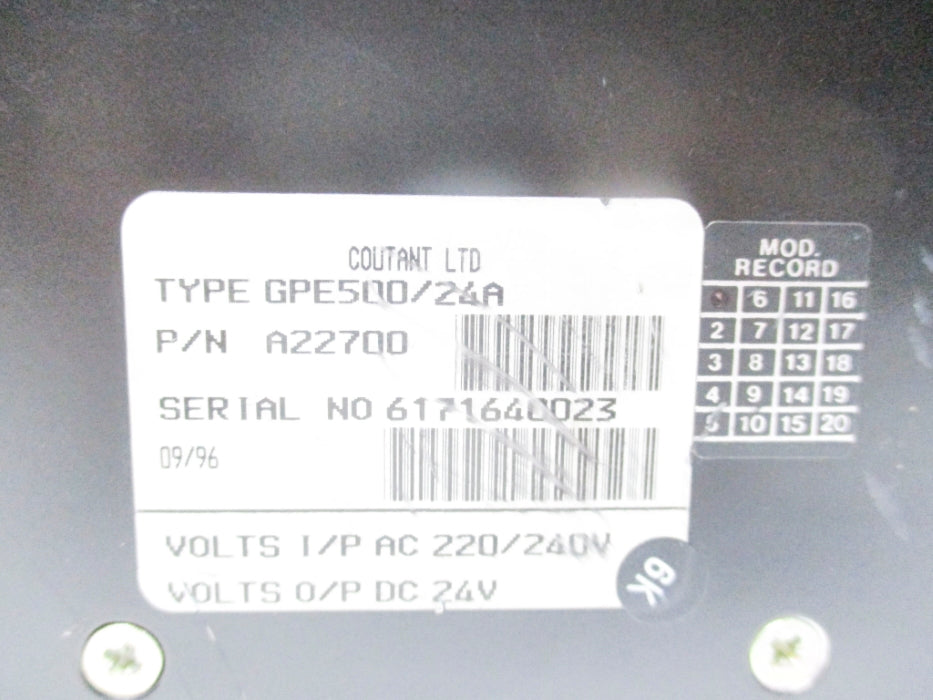COUTANT A22700 UNMP