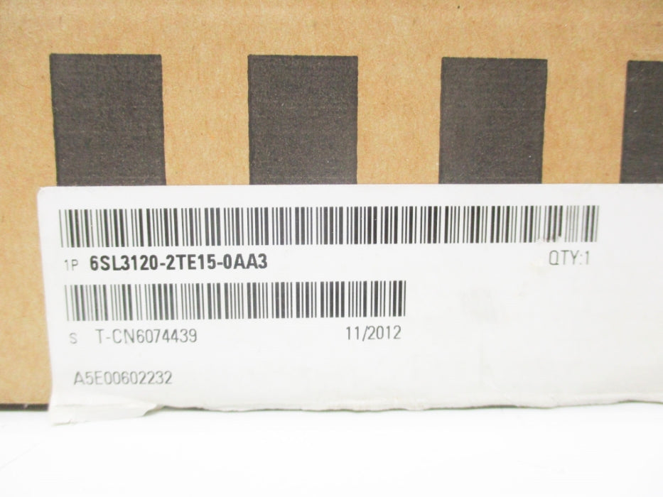 SIEMENS 6SL3120-2TE15-0AA3 NSMP