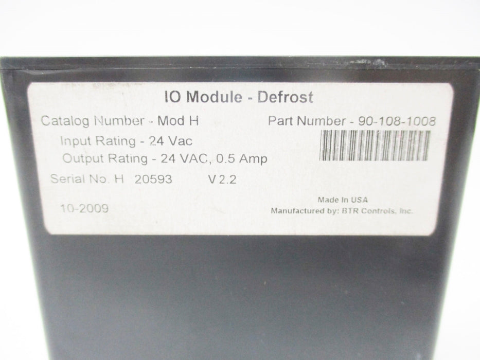 BTR CONTROLS 90-108-1008 NSNP