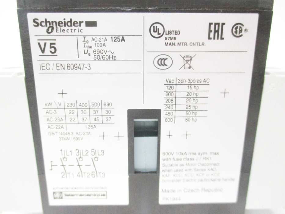 SCHNEIDER ELECTRIC 60947-3 NSNP