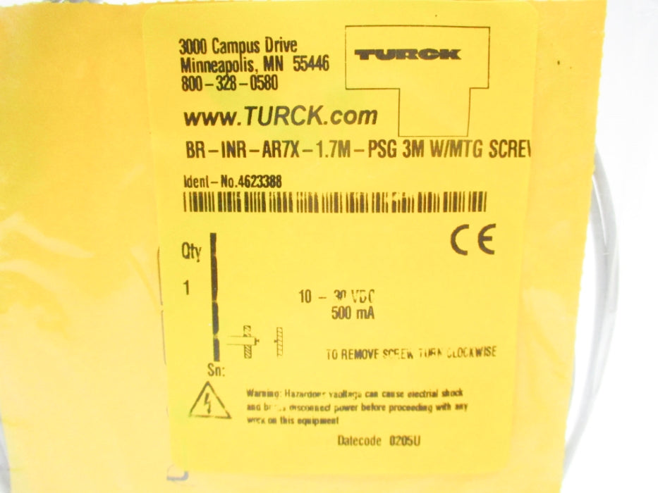 TURCK BR-INR-AR7X-1.7M-PSG NSMP