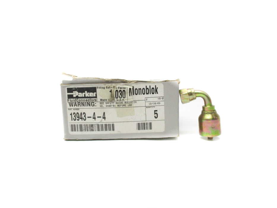 PARKER 13943-4-4 (PKG OF 5) NSMP