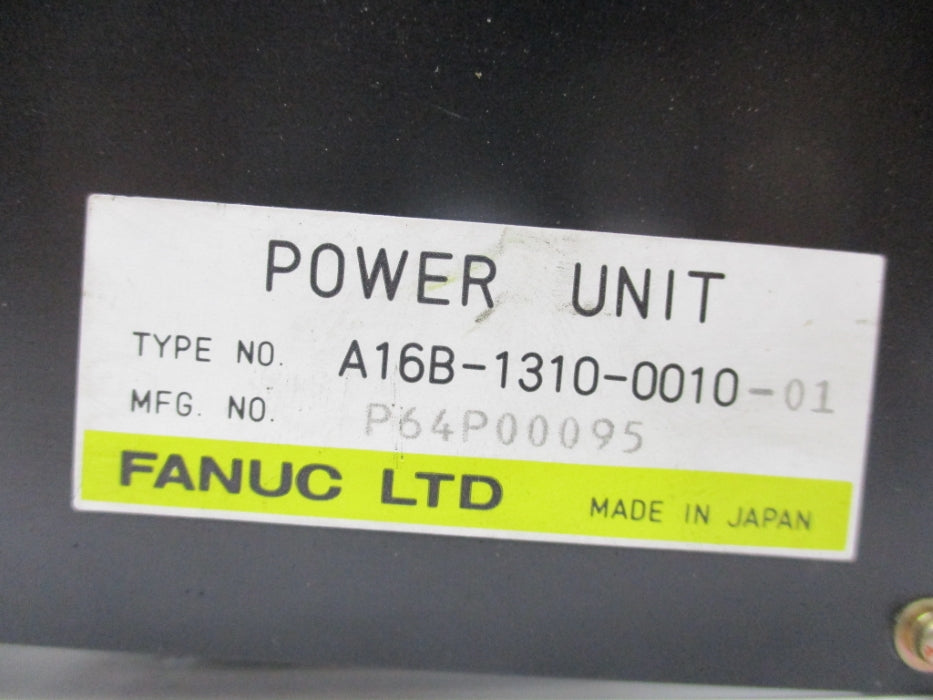 FANUC A16B-1310-0010-01 UNMP