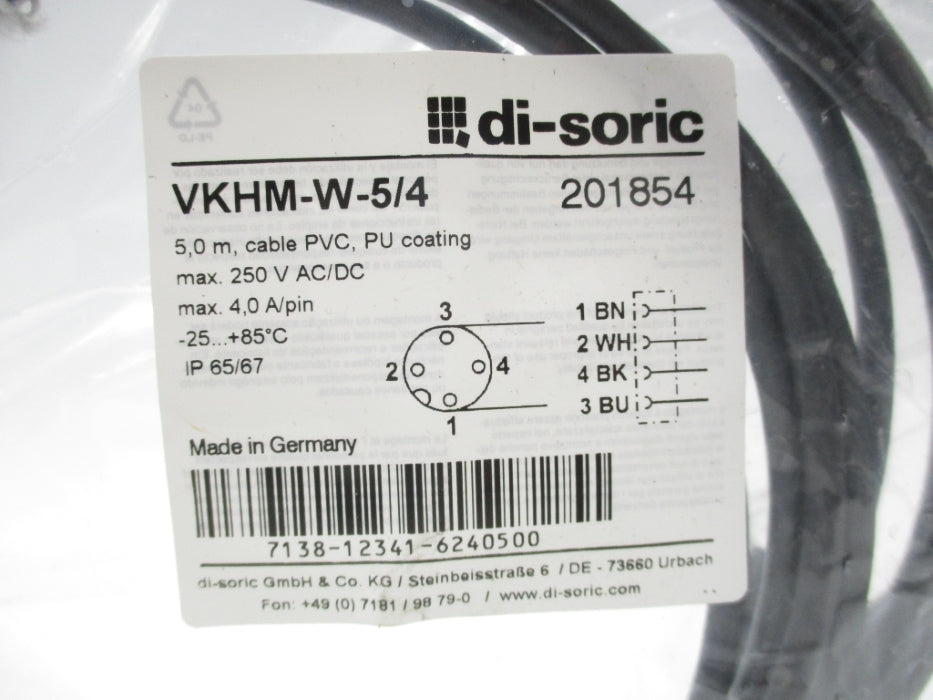 DI-SORIC VKHM-W-5/4 NSMP