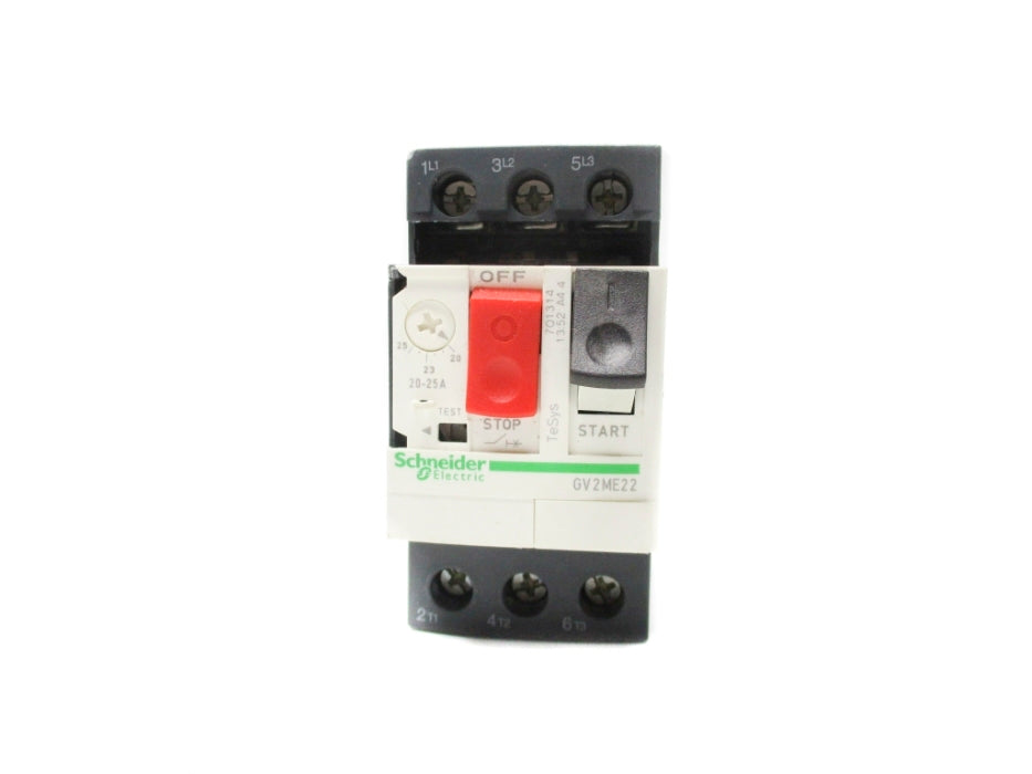 SCHNEIDER ELECTRIC GV2ME22 20-25A (AS PICTURED) UNMP