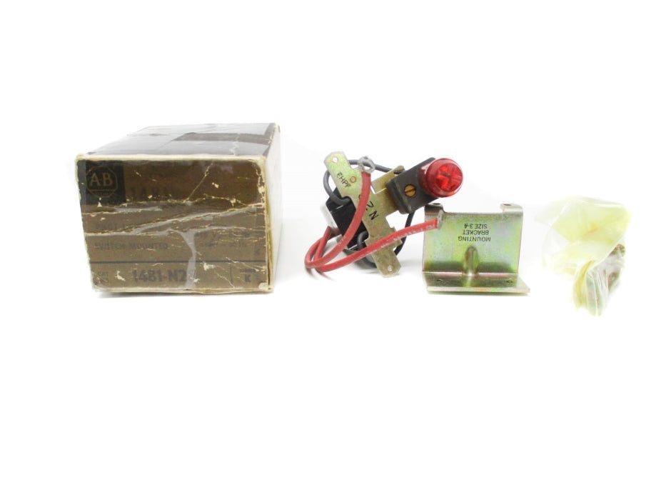 ALLEN BRADLEY 1481-N28 SER. K 480V (BK/YL) NSMP