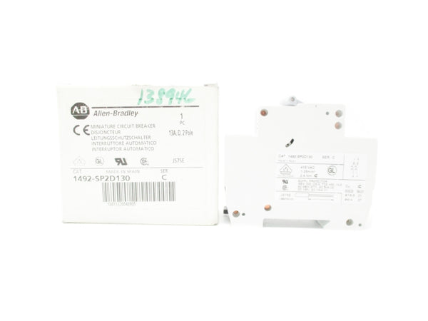 ALLEN BRADLEY 1492-SP2D130 SER. C 13A NSMP