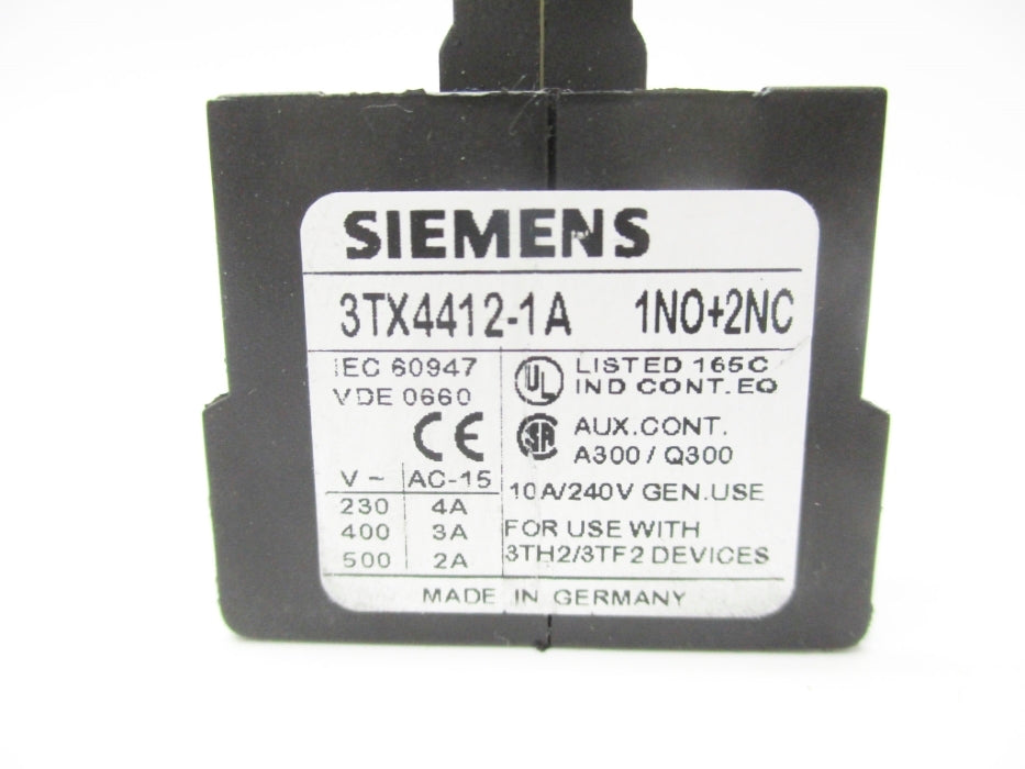 SIEMENS 3TX4412-1A UNMP