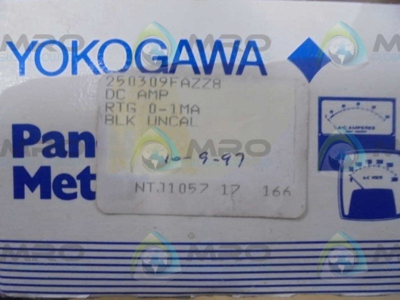 YOKOGAWA  250309FAZZ8  PANEL METER  NSMP