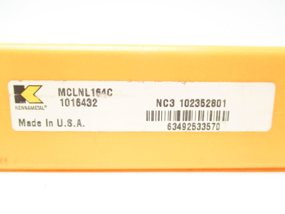 KENNAMETAL MCLNL164C NSMP