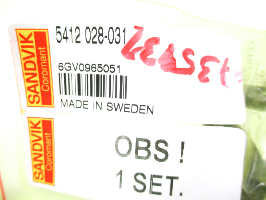 SANDVIK 5412028-031 NSMP