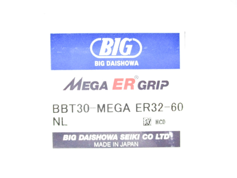 BIG DAISHOWA BBT30-MEGAER32-60NL NSFS