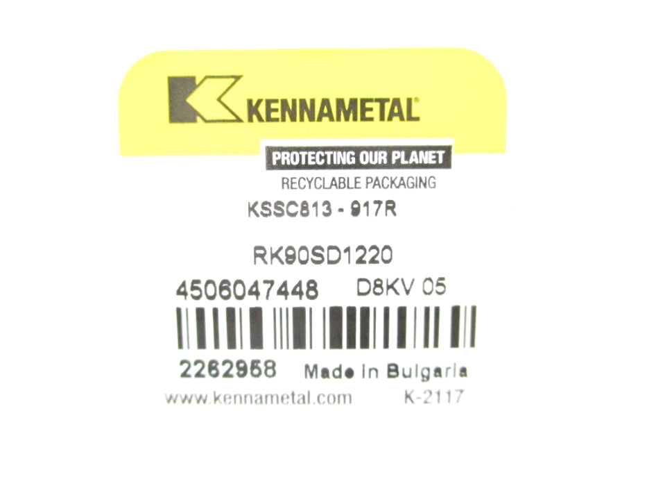 KENNAMETAL KSSC183-917R NSMP
