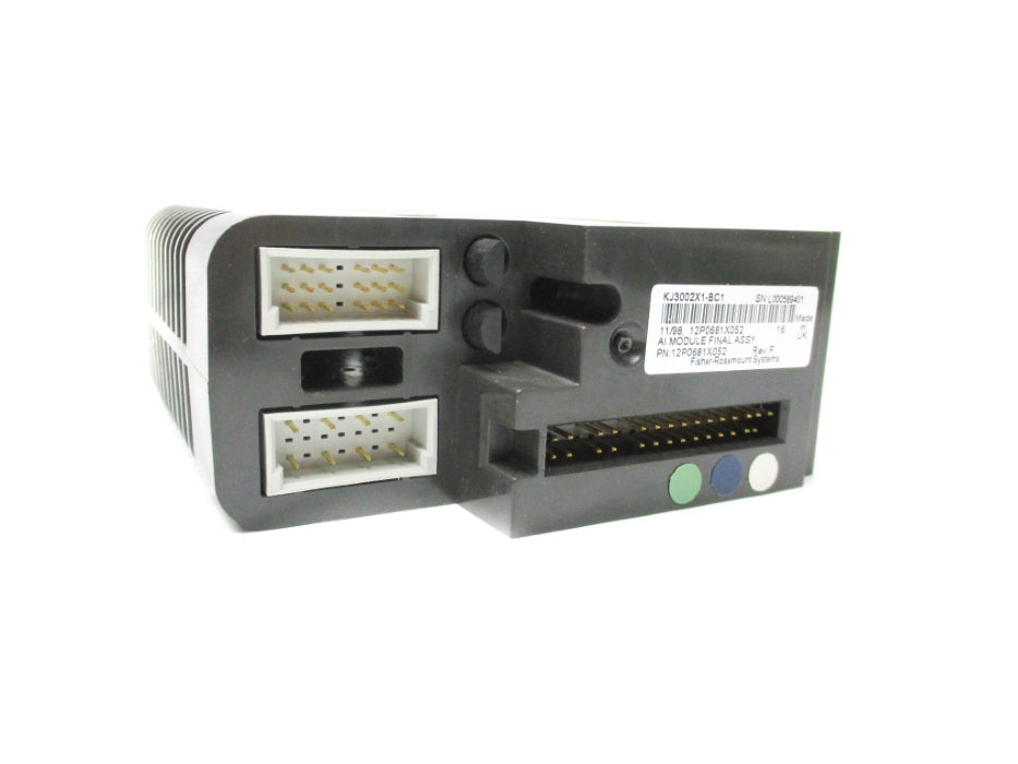 FISHER ROSEMOUNT KJ3002X1-BC1 12P0681X052 REV. F UNMP