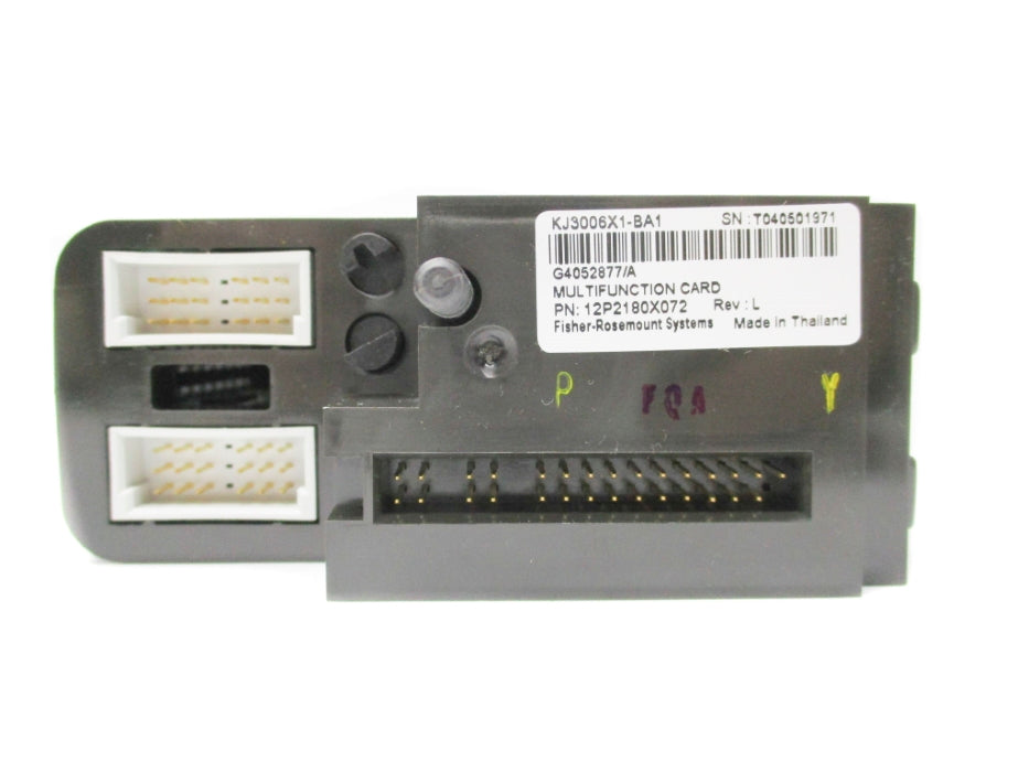 FISHER ROSEMOUNT KJ3006X1-BA1 12P2180X072 REV. L NSMP