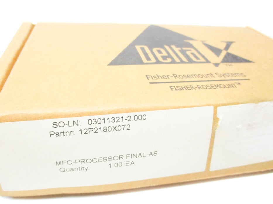 FISHER ROSEMOUNT KJ3006X1-BA1 12P2180X072 REV. L NSMP
