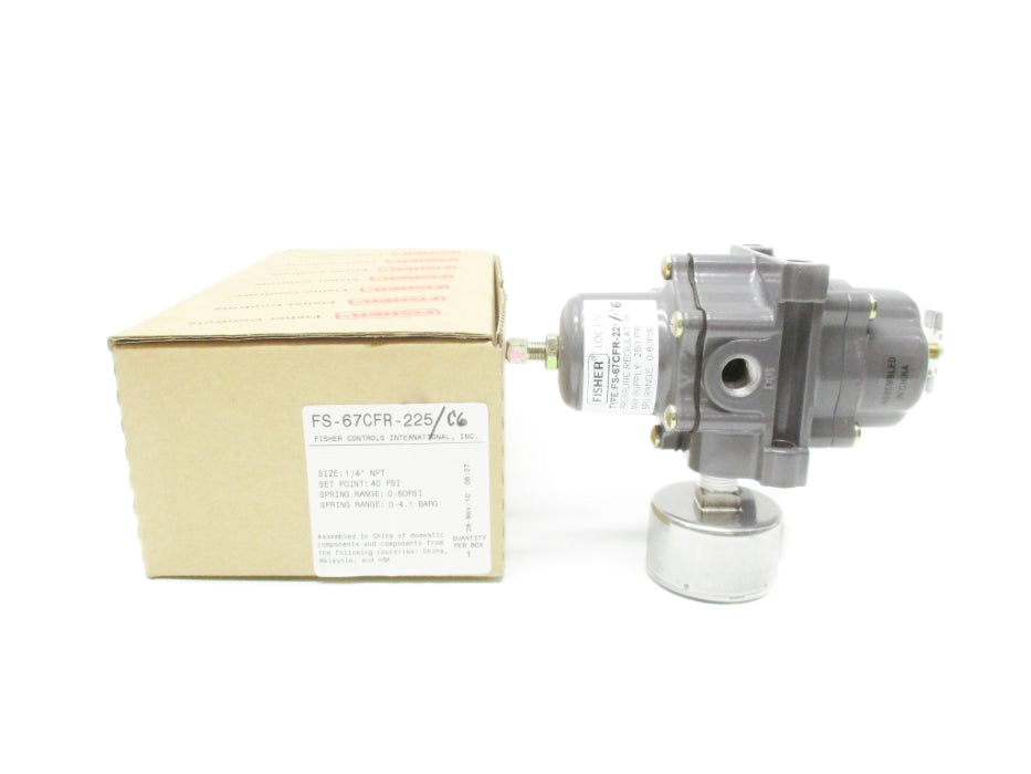 FISHER CONTROLS FS-67CFR-225/C6 0-60PSI NSMP
