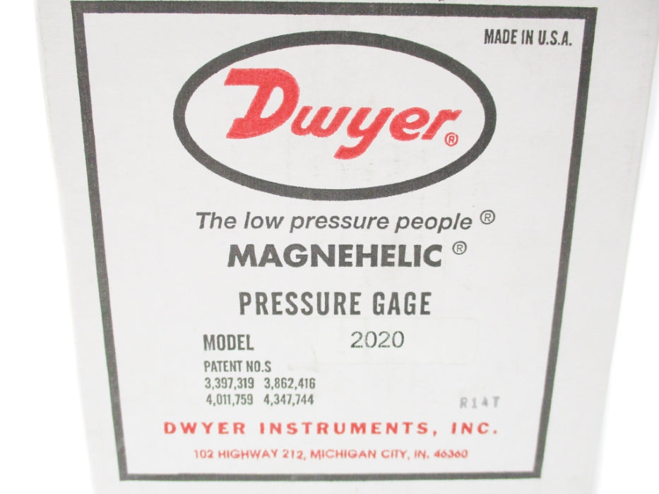 DWYER 2020 0-20PSI NSMP