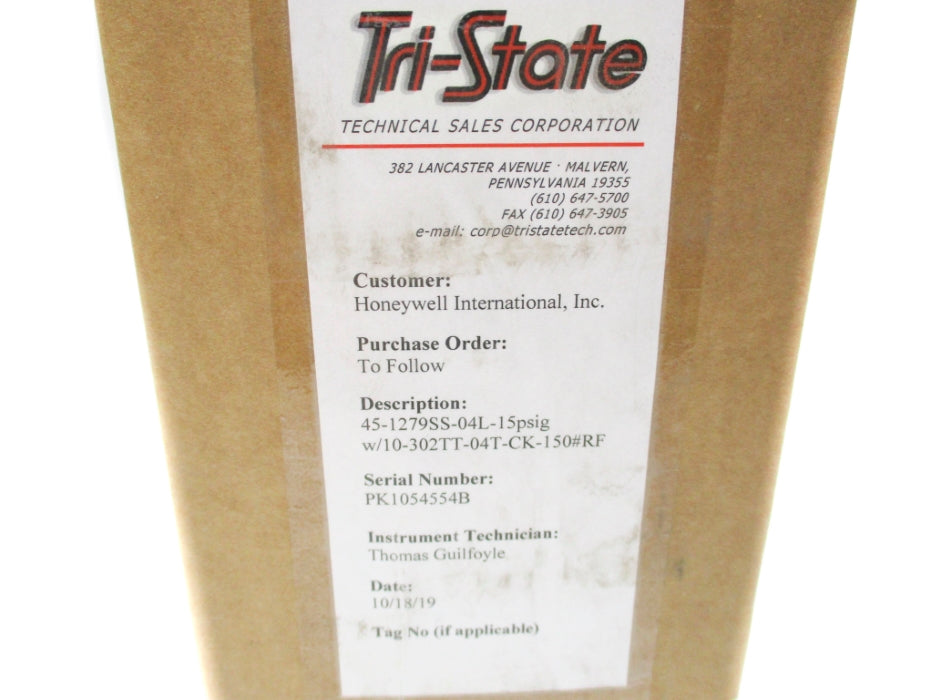 ASHCROFT 45-1279SS-04L 0-15PSI NSMP