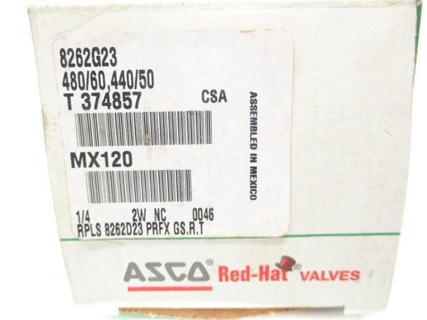 ASCO 8262G23  440/480V 245PSI NSMP