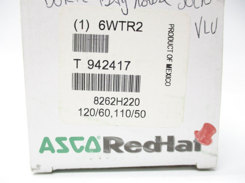 ASCO 8262H220 110/120V 200PSI NSMP