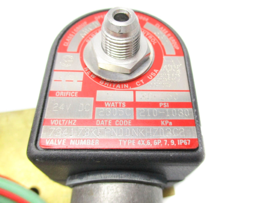 PARKER 73417BKEPN00NKHZ03C2 24VDC NSMP