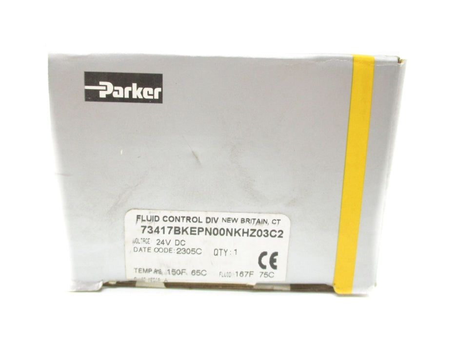 PARKER 73417BKEPN00NKHZ03C2 24VDC NSMP