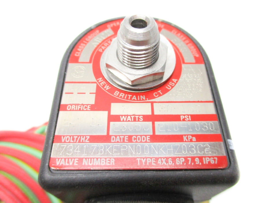 PARKER 73417BKEPN00NKHZ03C2 30-150PSI NSNP