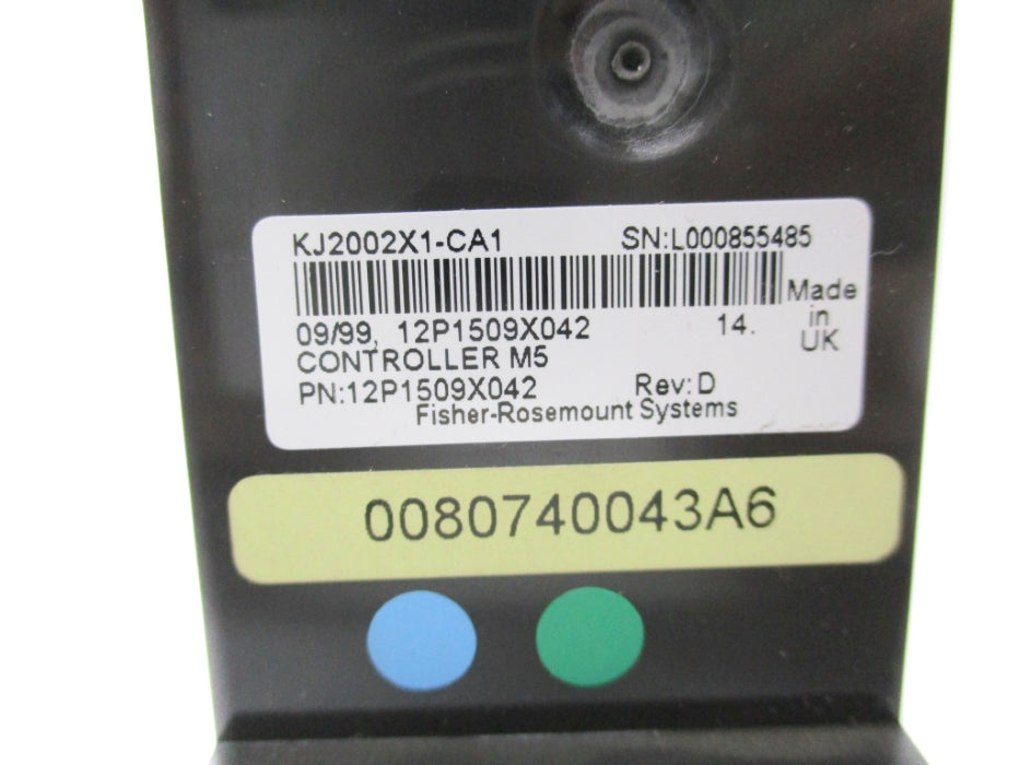 FISHER ROSEMOUNT KJ2002X1-CA1 12P1509X042 REV. D UNMP