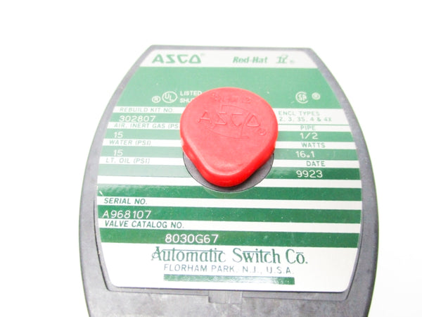 ASCO 8030G67 120V 15PSI NSMP