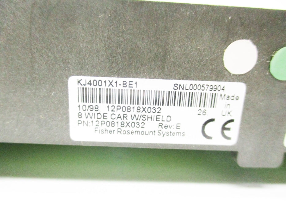 FISHER ROSEMOUNT KJ4001X1-BE1 12P0818X032 REV. E UNMP