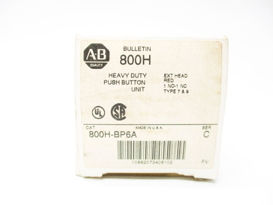 INDUSTRIAL SPARE PART 800H-BP6A SER. C (WH) NSMP