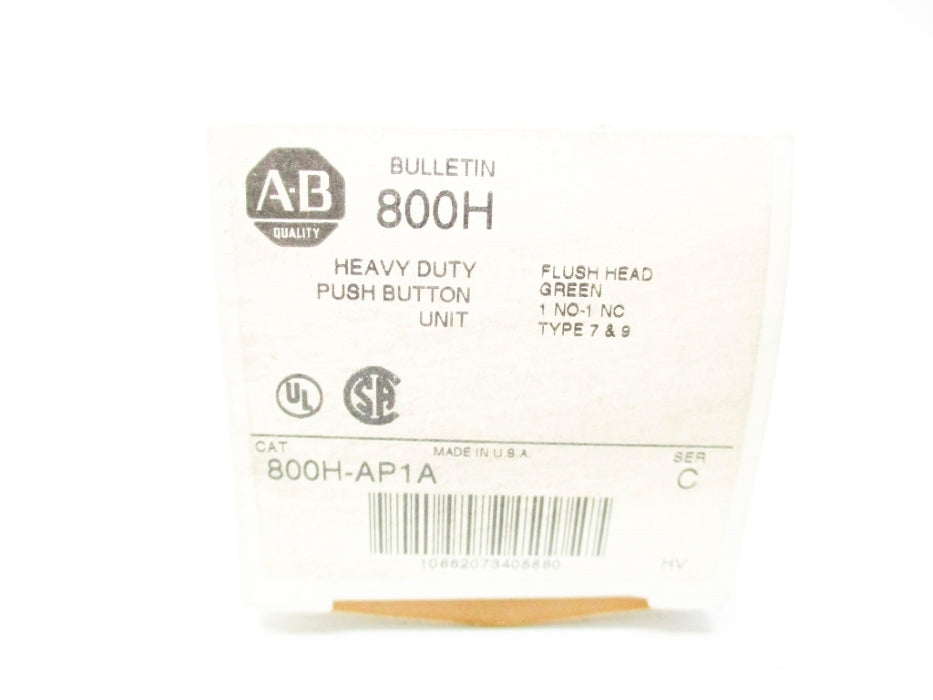 ALLEN BRADLEY 800H-AP1A SER. C (WH) NSMP