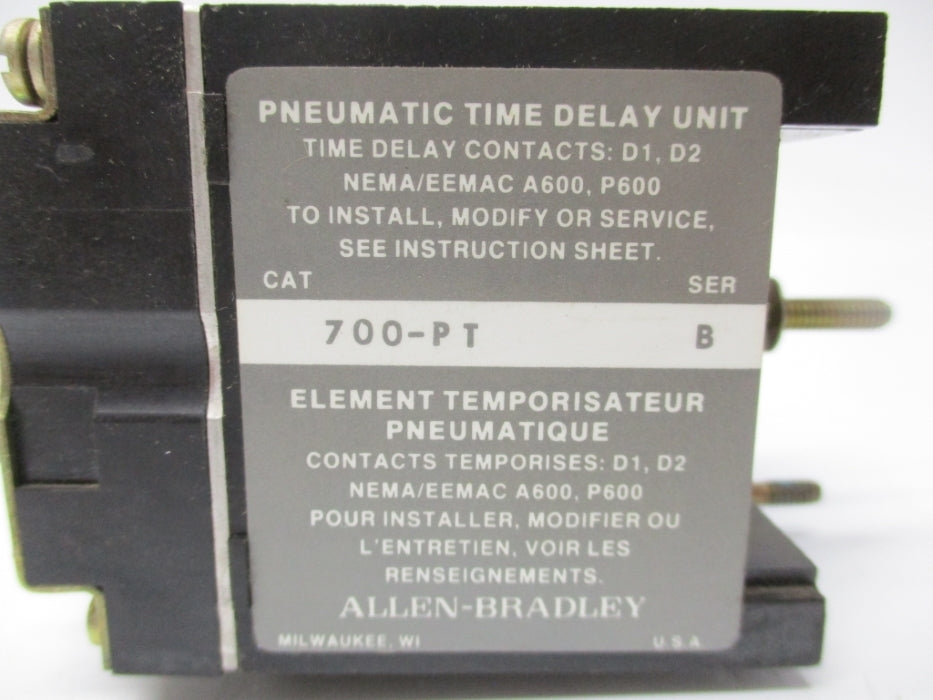 ALLEN BRADLEY 700-PT SER. B UNMP