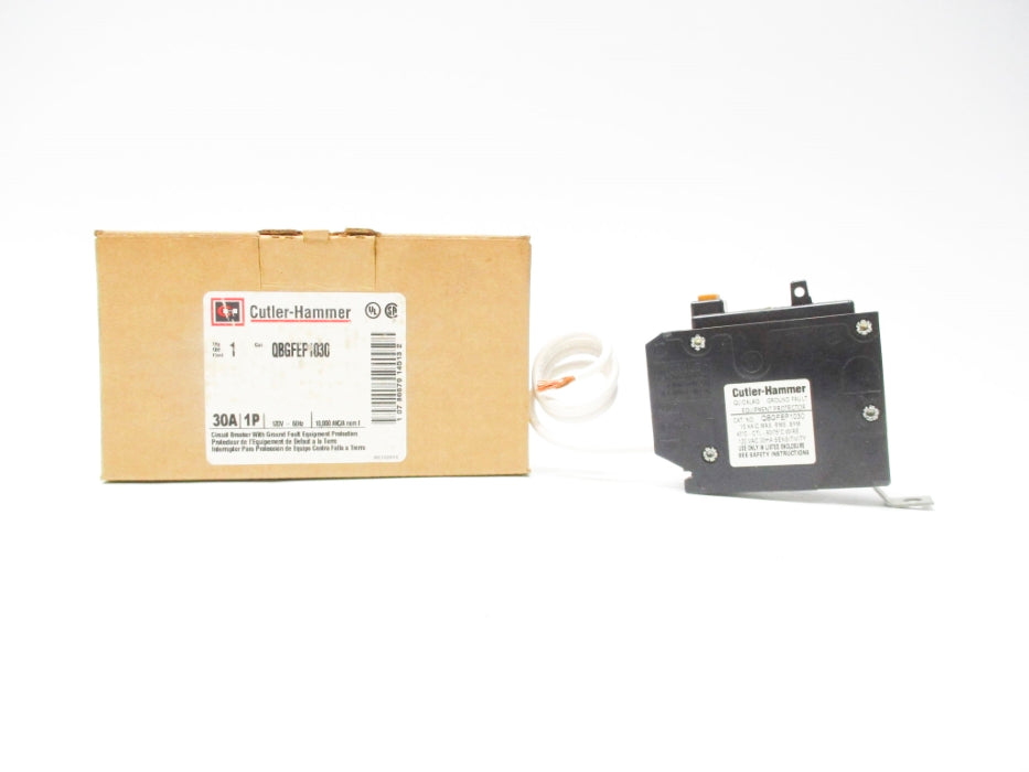 CUTLER HAMMER QBGFEP1030 120V 30A NSMP