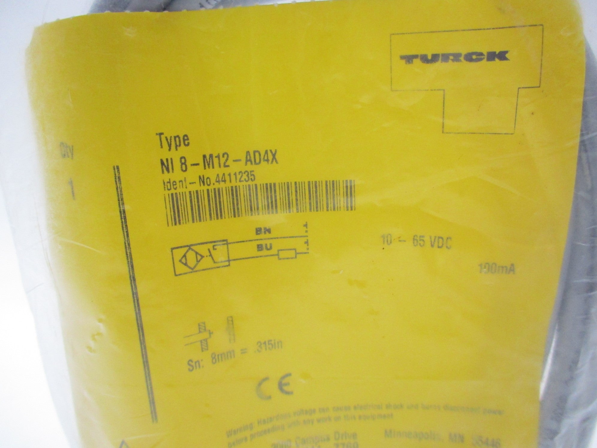TURCK NI8-M12-AD4X NSMP