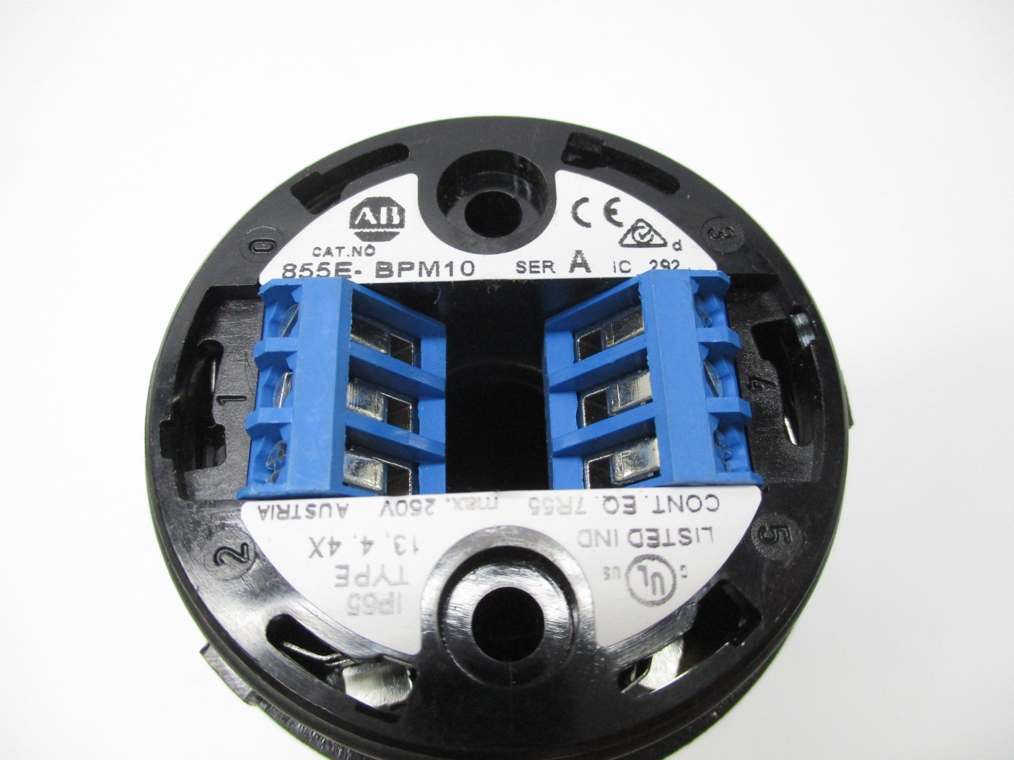ALLEN BRADLEY 855E-BPM10 SER. A (AS PICTURED) NSNP