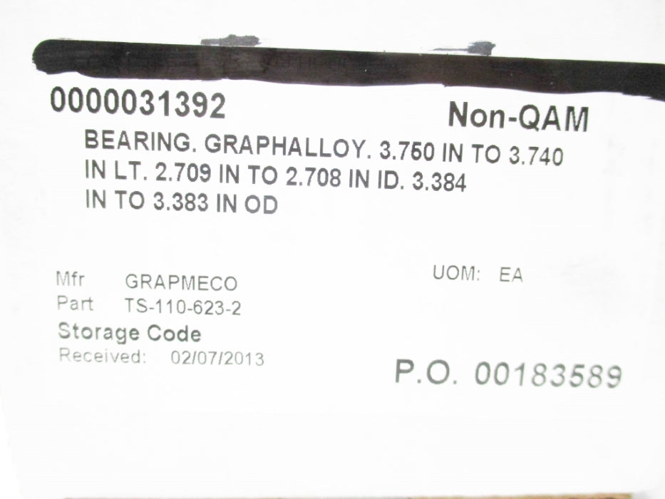 GRAPHALLOY TS-110-623-2 NSMP