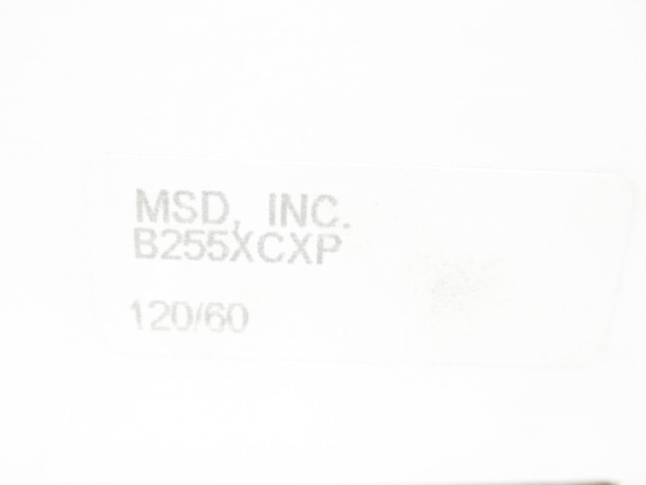 MSD INC B255XCXP 120V NSMP