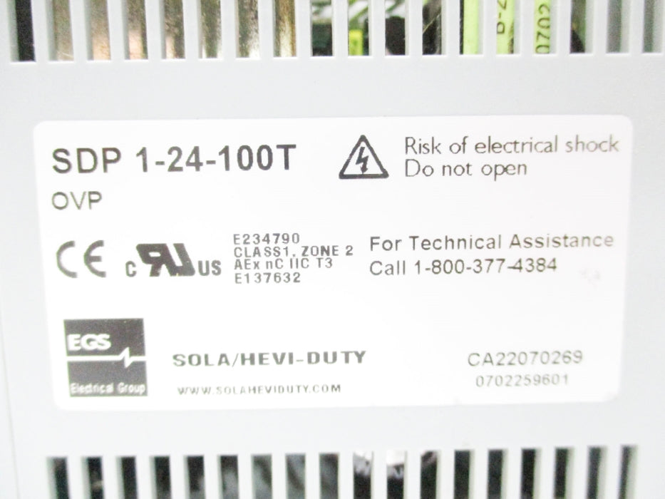 EGS SDP1-24-100T UNMP