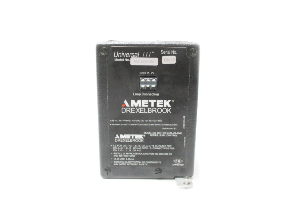 AMETEK 409-1030-001 UNMP