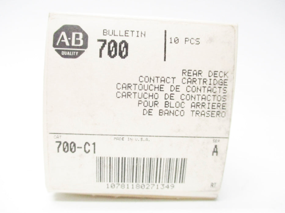 INDUSTRIAL SPARE PART 700-C1 SER. A (PKG OF 10) (WH) NSMP