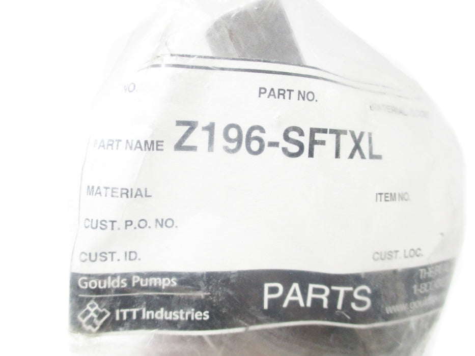 GOULDS PUMPS Z196-SFTXL NSMP