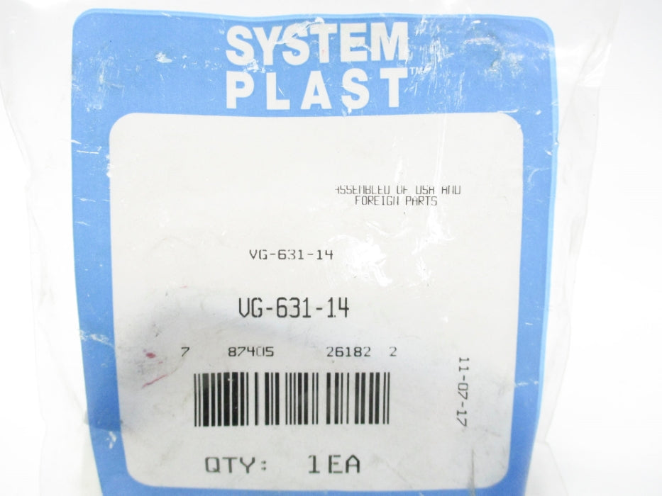 SYSTEM PLAST VG-631-14 NSMP