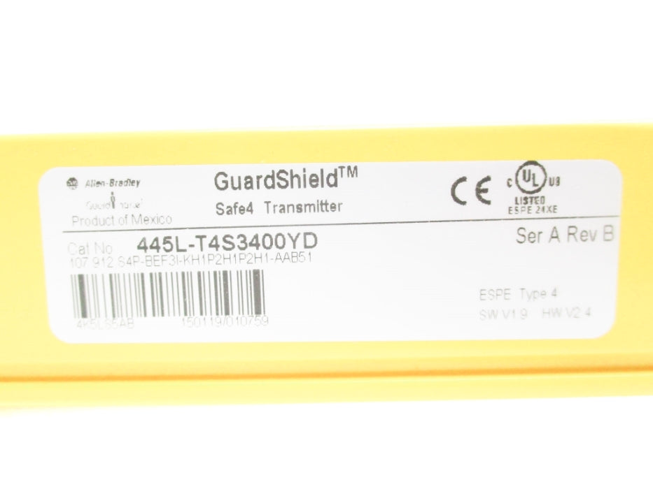 ALLEN BRADLEY 445L-T4S3400YD SER. A REV. B NSNP