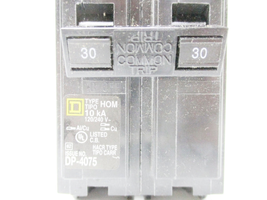 SQUARE D HOM230 120/240V 30A UNMP