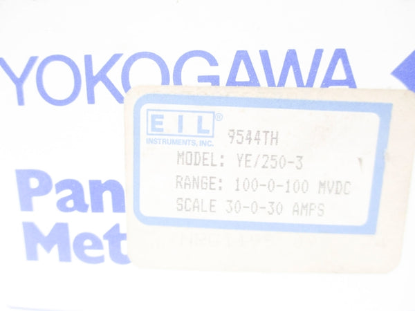 YOKOGAWA YE/250-3 30-0-30A NSMP