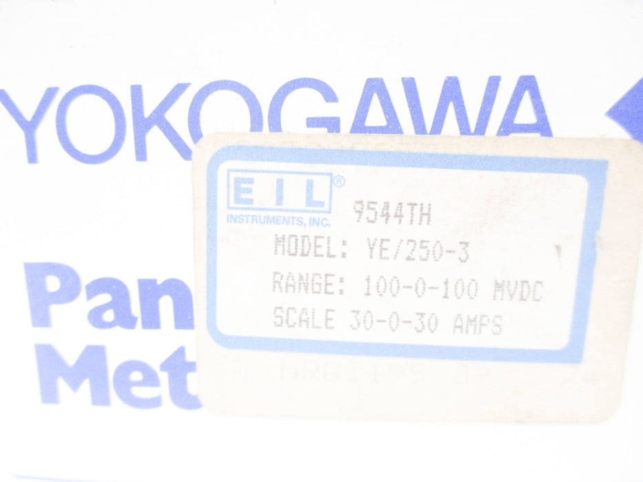 YOKOGAWA YE/250-3 30-0-30A NSMP