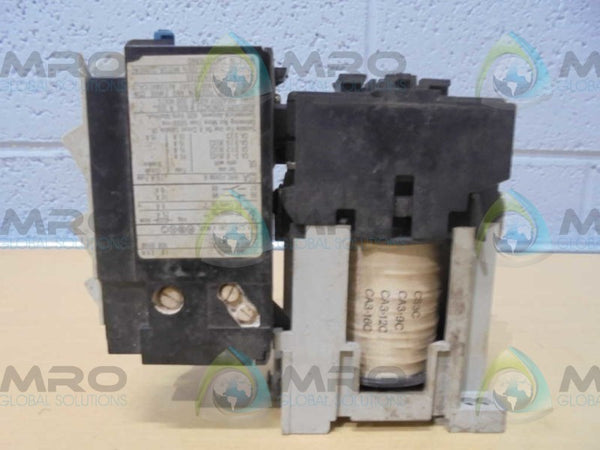 SPRECHER+SCHUH  CA3-9C MOTOR STARTER WITH O/L RELAY  UNMP